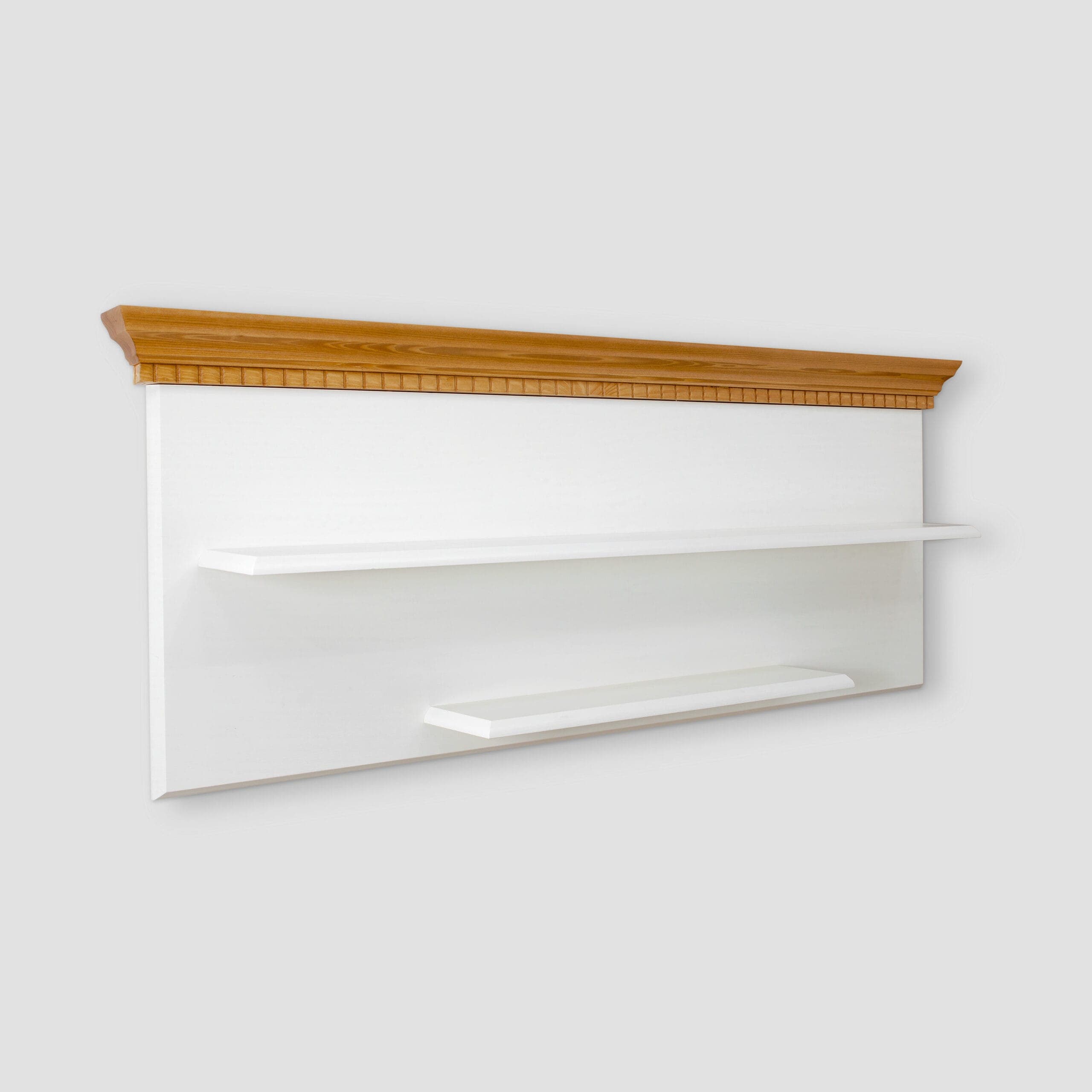 Panel ścienny Fjord 135 z litego drewna jako element przyciągający wzrok